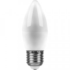 Лампа светодиодная Feron LB-570 Свеча E27 9W 6400K 25938