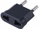 Переходник сетевой STEKKER ADP6-03-20 Tefal б/з 250V, 6A полипропилен, черный 32858
