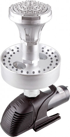 Насос фонтанный со светодиодной подсветкой Feron FPL401, 80W AC24V RGB IP68 32677