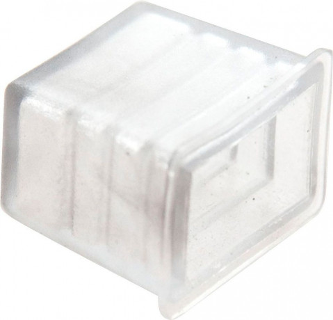 Заглушка для квадр.дюралайта LED-F3W, пластик, LD130 артикул 26138