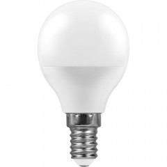 Лампа светодиодная Feron LB-550 Шарик E14 9W 6400K 25803